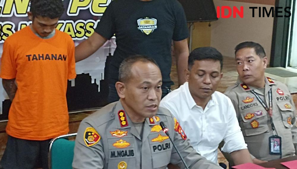Satu Perampok Toko Kelontong pakai Badik di Makassr Ditangkap Polisi