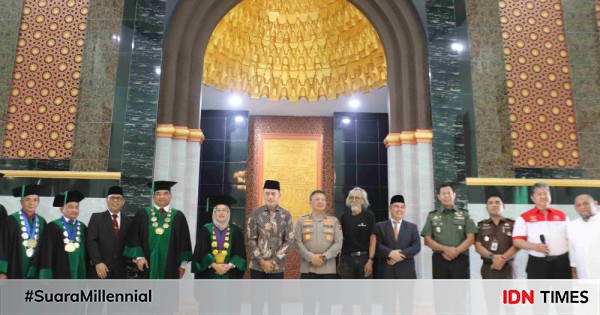 PBAK UIN Sumut, Wagub Ijeck Resmikan Masjid Al-Musannif