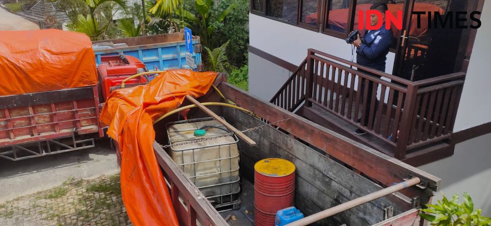 Polisi Bongkar Praktik Pengetap Solar di SPBU Karang Joang Balikpapan