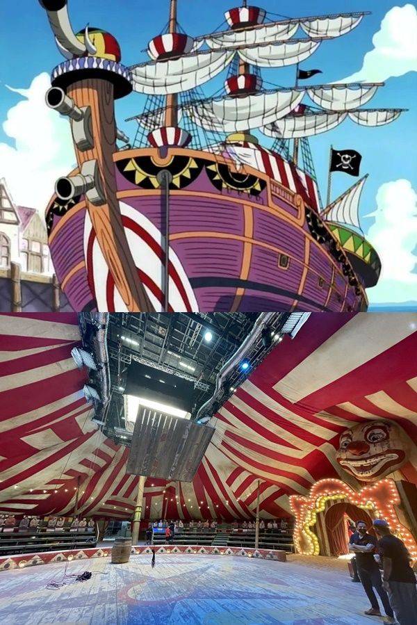 Perbandingan Kapal Bajak Laut One Piece Live Action Vs Anime 9201