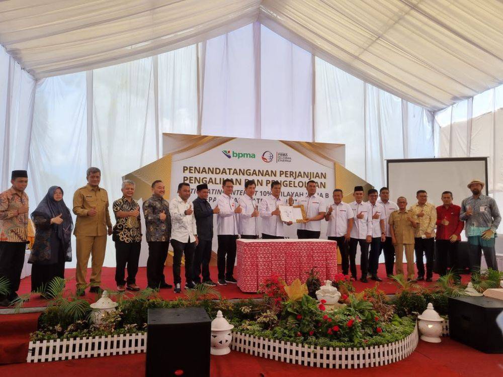 BUMD Jawa Barat Berhasil Bantu Pengalihan Hak PI Blok B