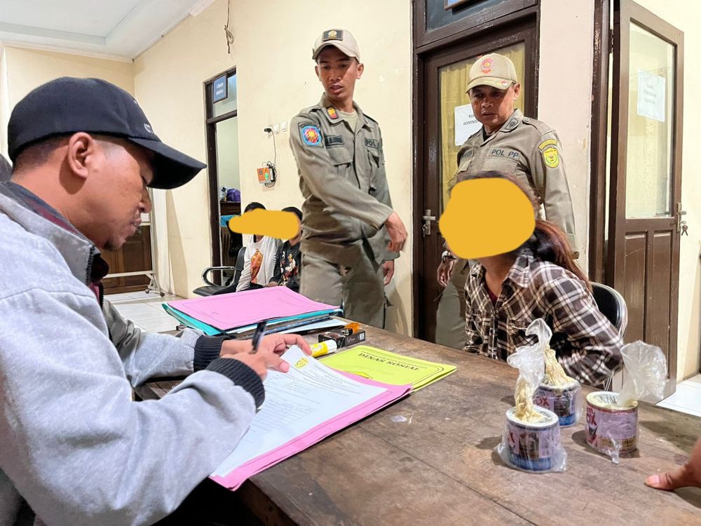 Satpol PP Banjarmasin Amankan Sejumlah Anak Sedang Mabuk Lem