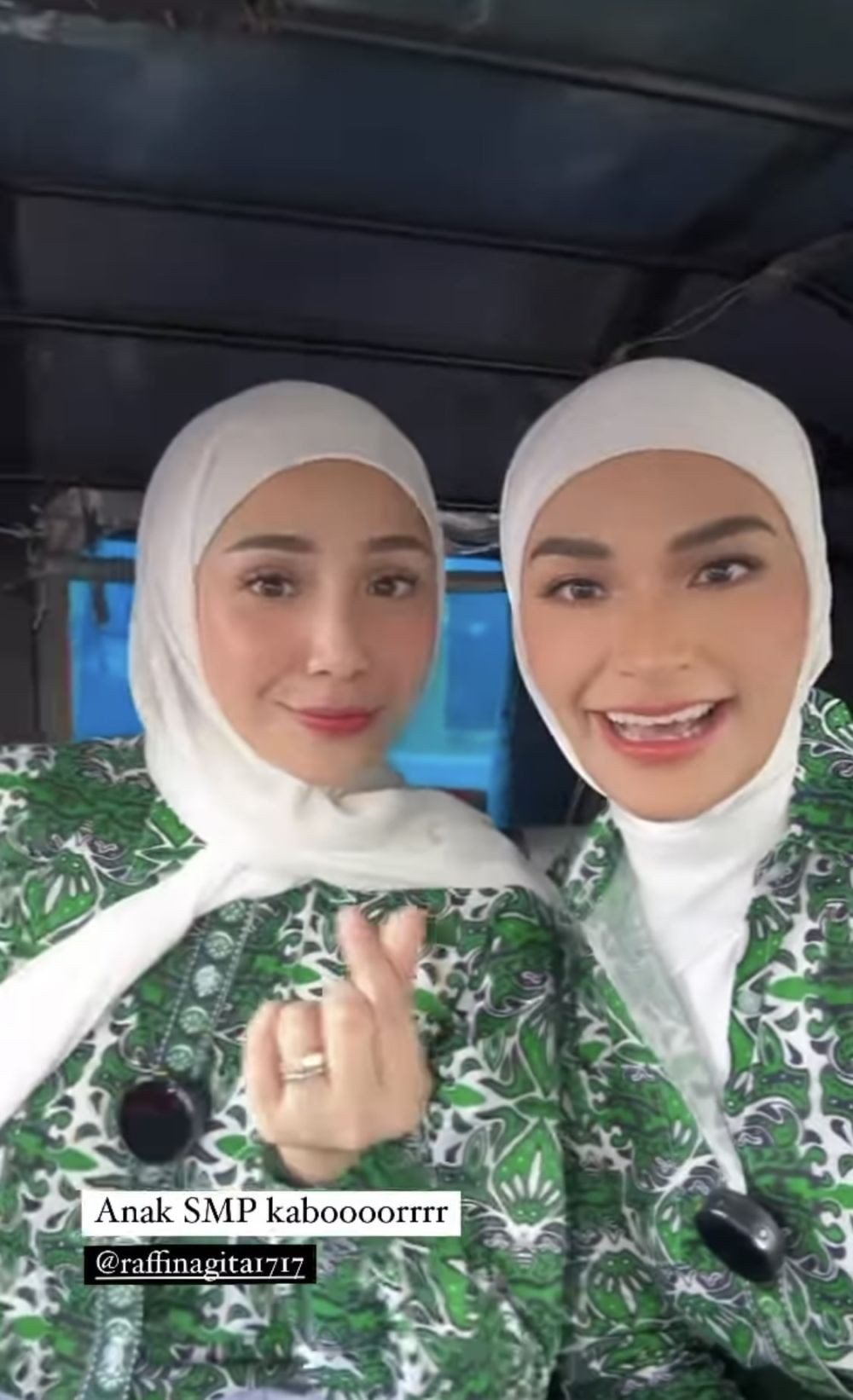 7 Potret Nagita Slavina Dan Putri Zulkifli Nostalgia SMP