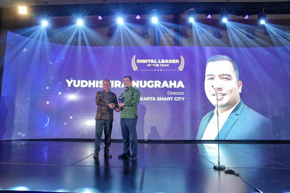 Kepala Jakarta Smart City, Yudhistira Nugraha Raih Digital Leader of The Year