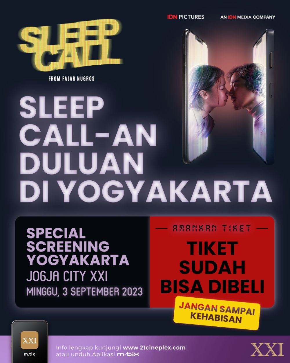 IDN Picture Gelar Special Screening Film Sleep Call di Jogja
