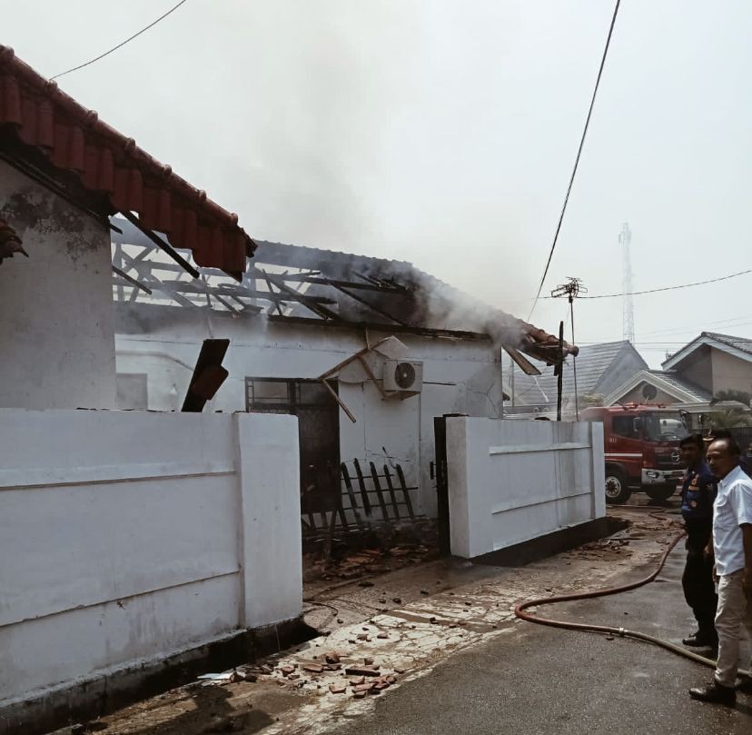 Rumah di Bandar Lampung Dilalap Si Jago Merah, Kerugian Rp500 Juta!