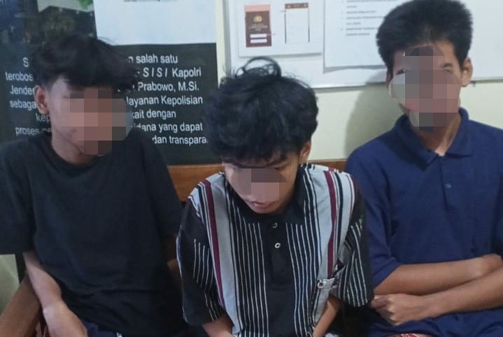 Berkendara Ugal-Ugalan, 3 Remaja Diamankan Polsek Banguntapan Bantul