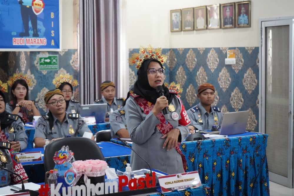 Rudenim Semarang Fokus Tingkatkan Citra Indonesia Lewat Layanan Deteni