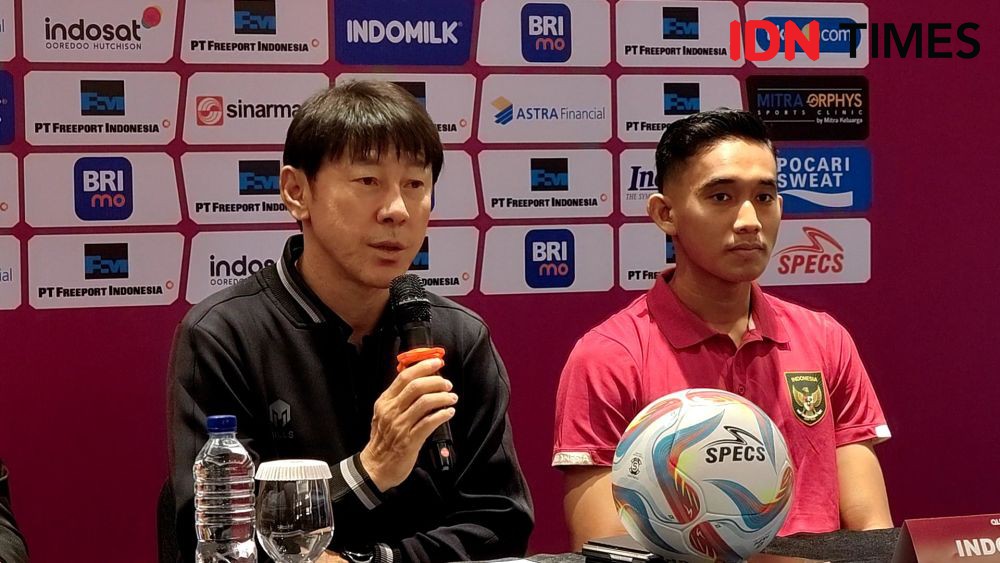 Shin Tae Yong Pantau Permainan Lawan Jelang Kualifikasi Piala AFC U-23