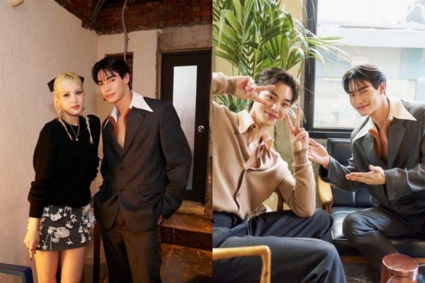 7 Potret Win Metawin bareng SOMI, Song Kang, dan Jaehyun di Prada Mode