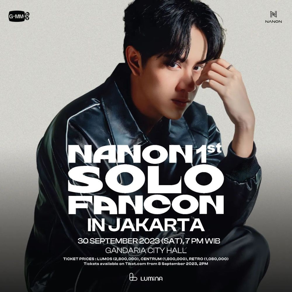 Harga Tiket Fancon Nanon Korapat di Jakarta dan Cara Belinya