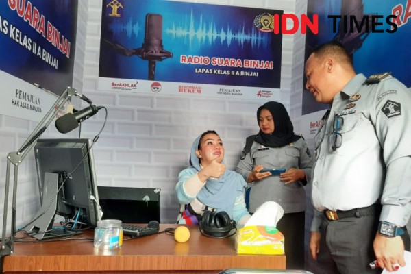 Radio Suara Binjai Sarana Hiburan dan Edukasi di Lapas Binjai