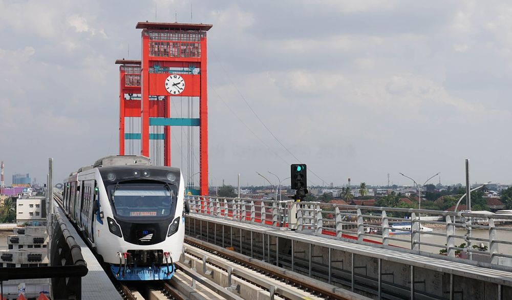 2 Koridor Angkutan Umum Feeder LRT Palembang Masih Gratis Tahun Depan