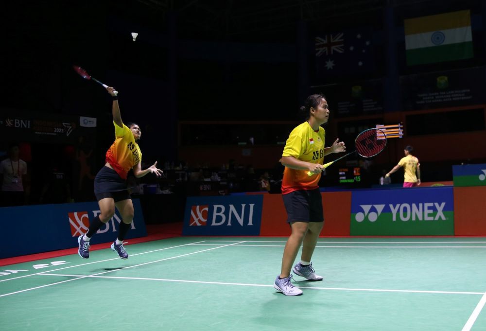 Lanny/Ribka Mulus ke-16 Besar Indonesia Masters 2023