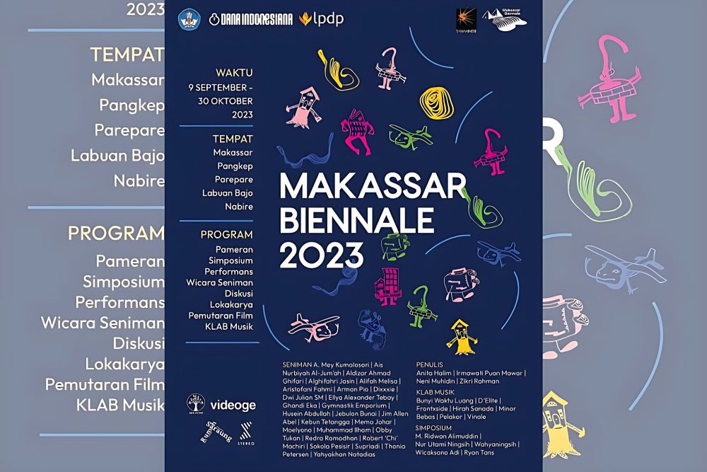 Makassar Biennale 2023: Suguhkan Cerita dari 5 Kota yang Kerap Luput