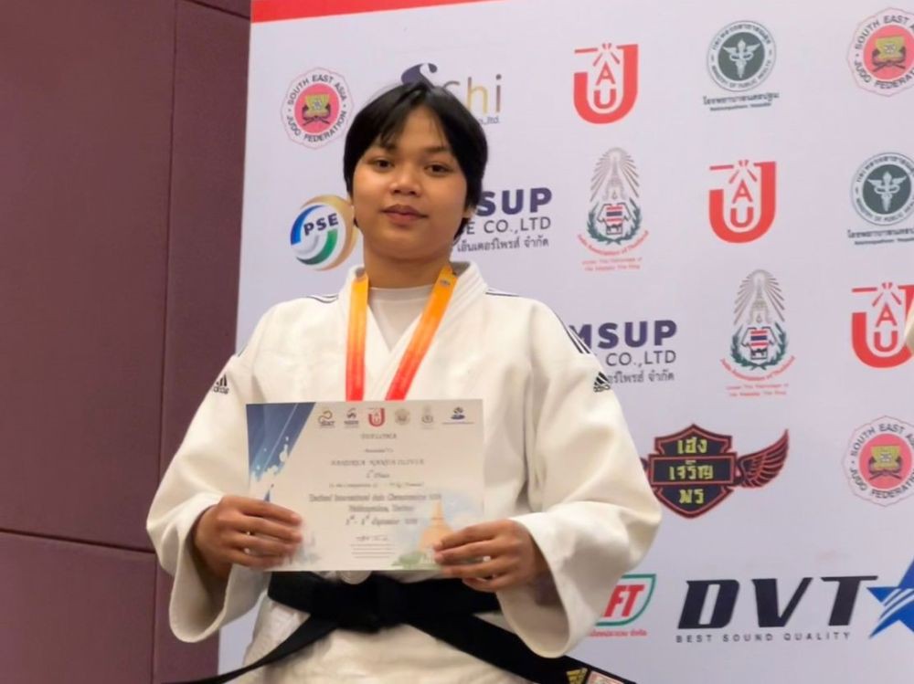 Perkuat Pelatnas, 2 Atlet Judo Sumut Raih Medali di Thailand Open