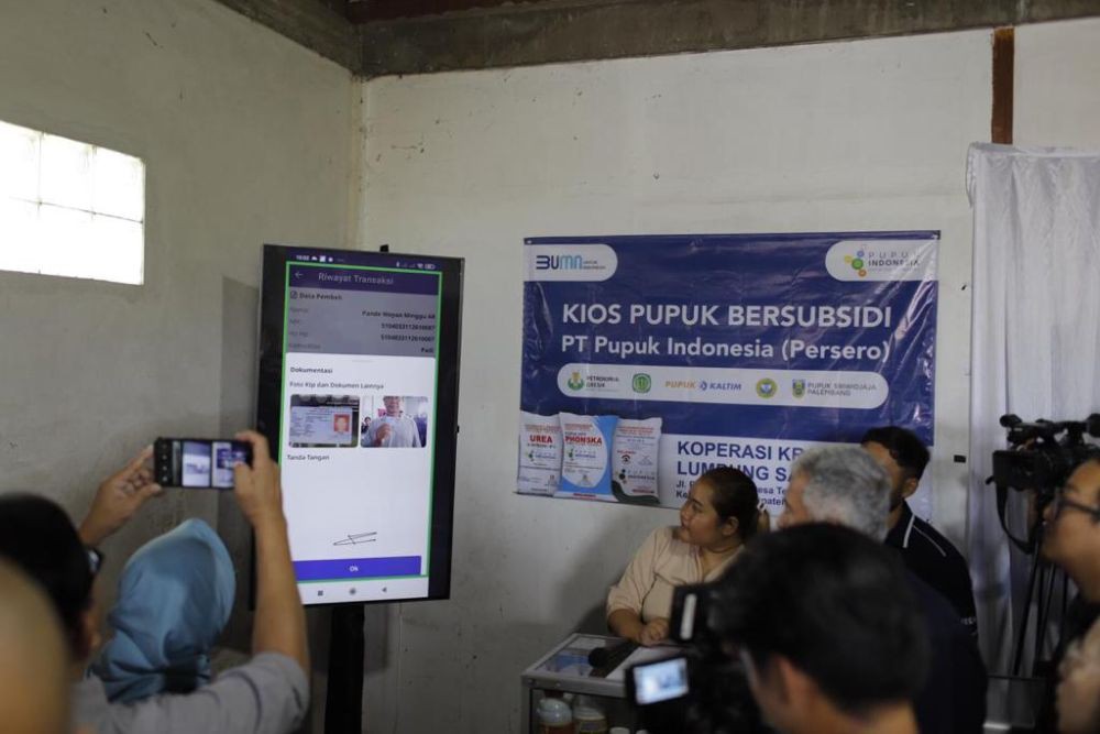 Pupuk Indonesia Perluas Digitalisasi Kios Pupuk Bersubsidi