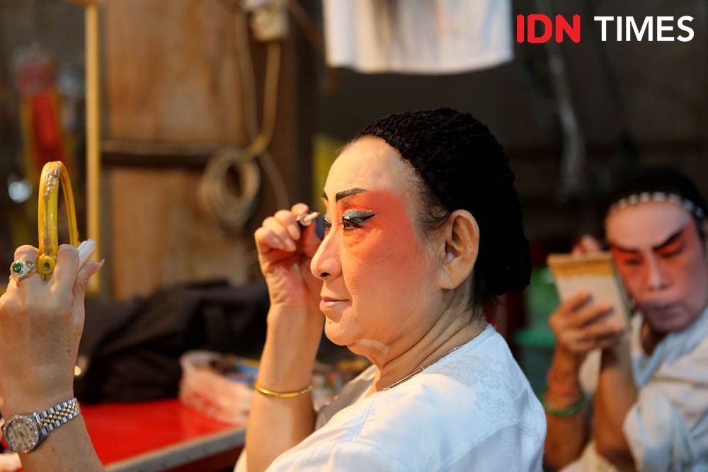 Serunya Menonton Opera China Gratis di Vihara Budhi Dharma Tandam