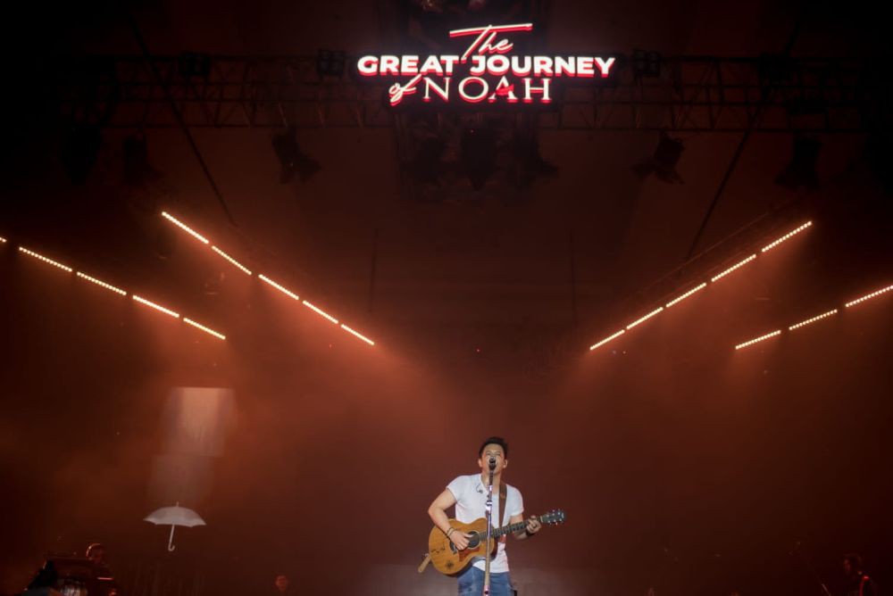 Momen Spesial Konser Noah di Bandung, Ariel Cs Luncurkan Lagu Baru