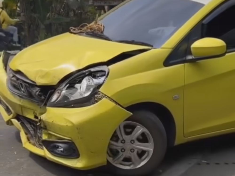 Kecelakaan Beruntun Libatkan 4 Kendaraan di Jalinsum Indralaya