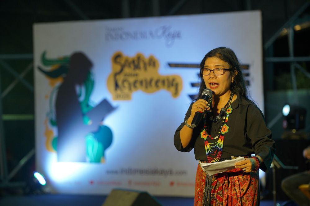 Sastra Dalam Keroncong Hibur Warga Semarang di Taman Indonesia Kaya