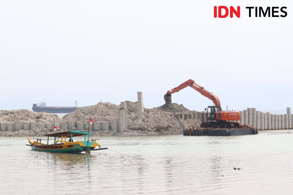 KKP Hentikan Kegiatan Reklamasi di Pantai Karang Maritim Milik PT SJIM