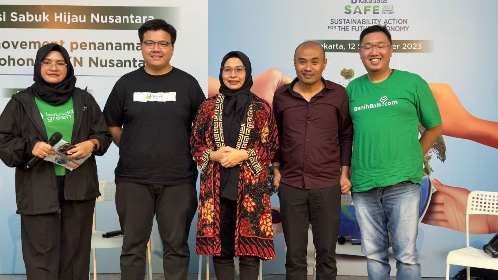 Green Movement Sabuk Hijau Nusantara Tanam 10 Ribu Pohon di IKN