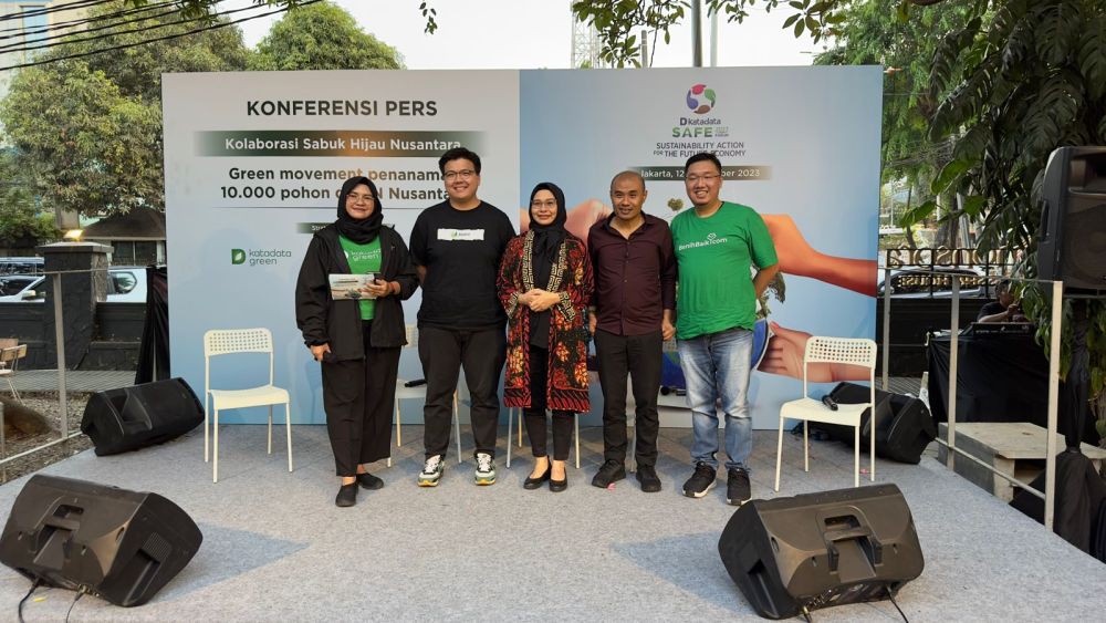 Green Movement Sabuk Hijau Nusantara Tanam 10 Ribu Pohon di IKN