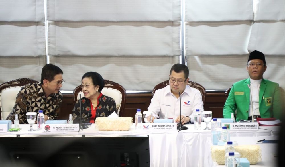 Ketua Umum Parpol Pendukung Ganjar Kumpul Bahas Strategi Pemenangan