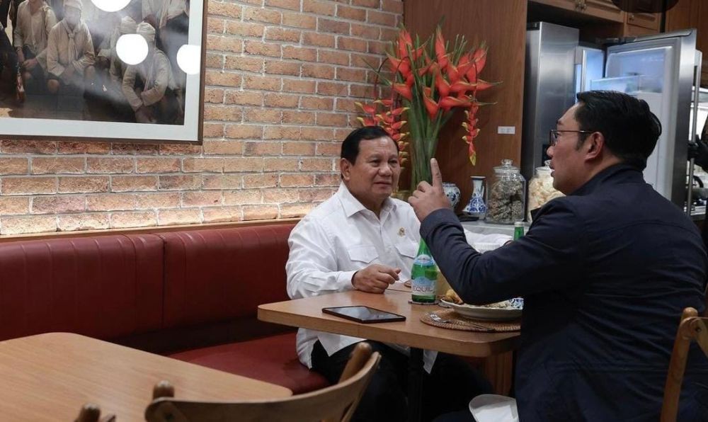 Pertemuan Prabowo dan RK Dipastikan Bahas Pilpres