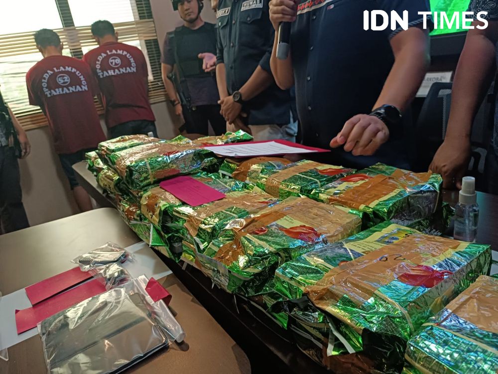 Kapolda Lampung Pastikan Hukuman Berat dan Lacak Aset Pengedar Narkoba