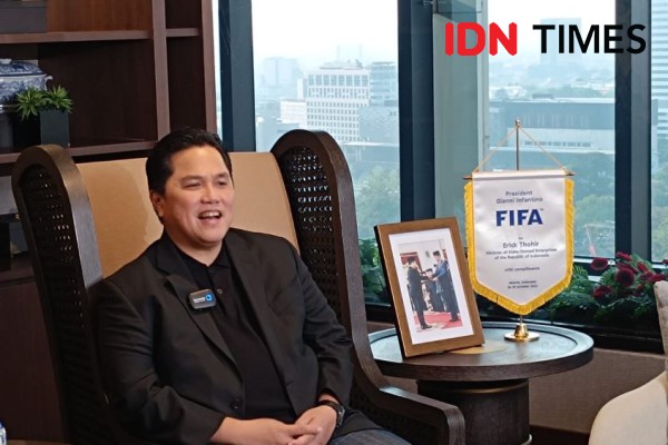 Ambisi Besar Erick Thohir Tingkatkan Level Sepak Bola Indonesia