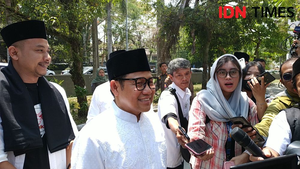 Cak Imin Sowan ke Kiai di Bandung, Sampaikan Alasan Maju Bareng Anies 