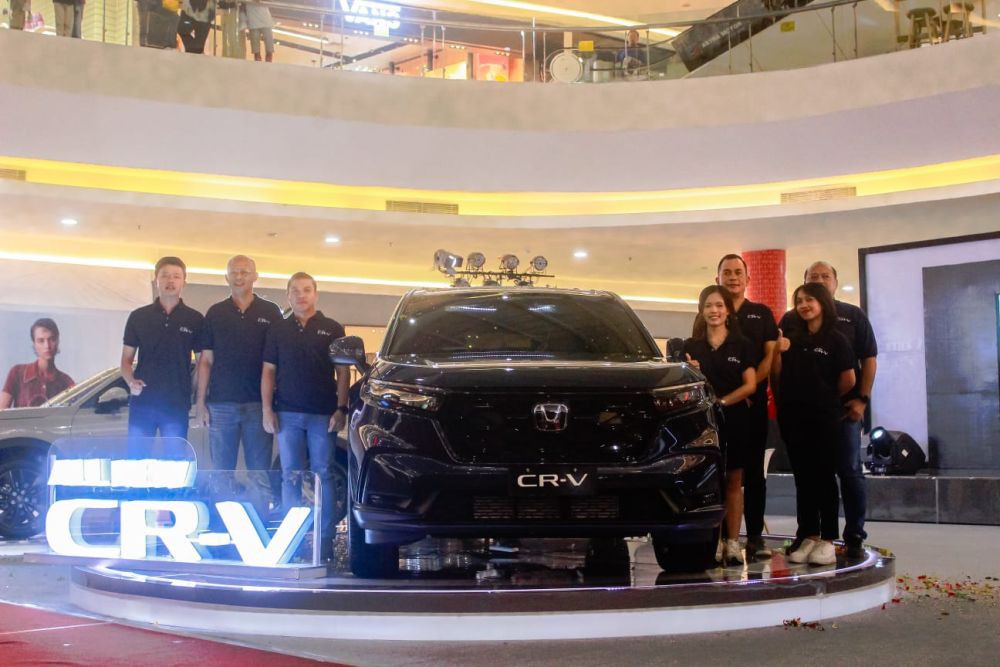 All New CR-V Hybrid Sudah Mengaspal di Jalanan Samarinda