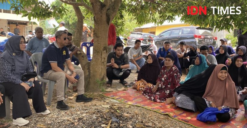 Komnas HAM Temui Warga Sembulang, Ibu-Ibu Teriak Tak Ingin Relokasi