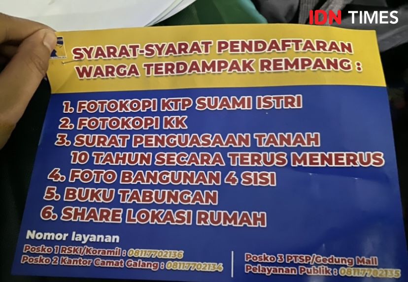 Warga Rempang Menolak, Relokasi ke Rumah Susun Dipastikan Batal