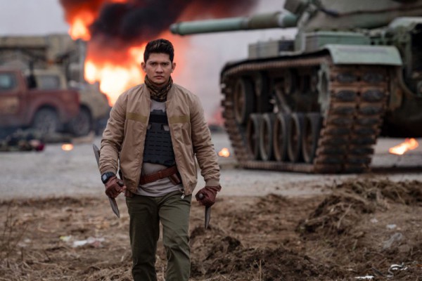 7 Potret Iko Uwais Lawan Jason Statham di Klip Eksklusif Expendables 4