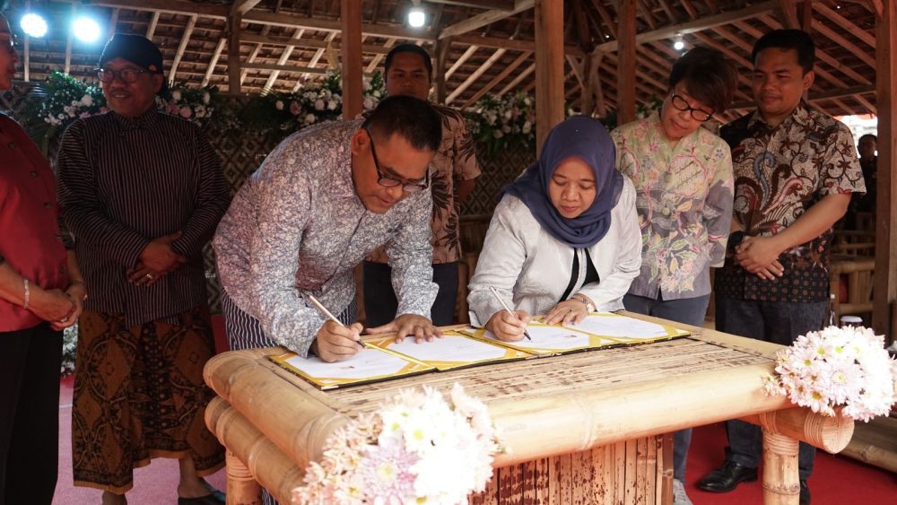 Pasar Sabtu-Minggu Kali Ledhek di Sleman Dorong Potensi Lokal