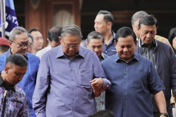 AHY Resmi Deklarasikan Dukungan Demokrat ke Prabowo di Pemilu 2024