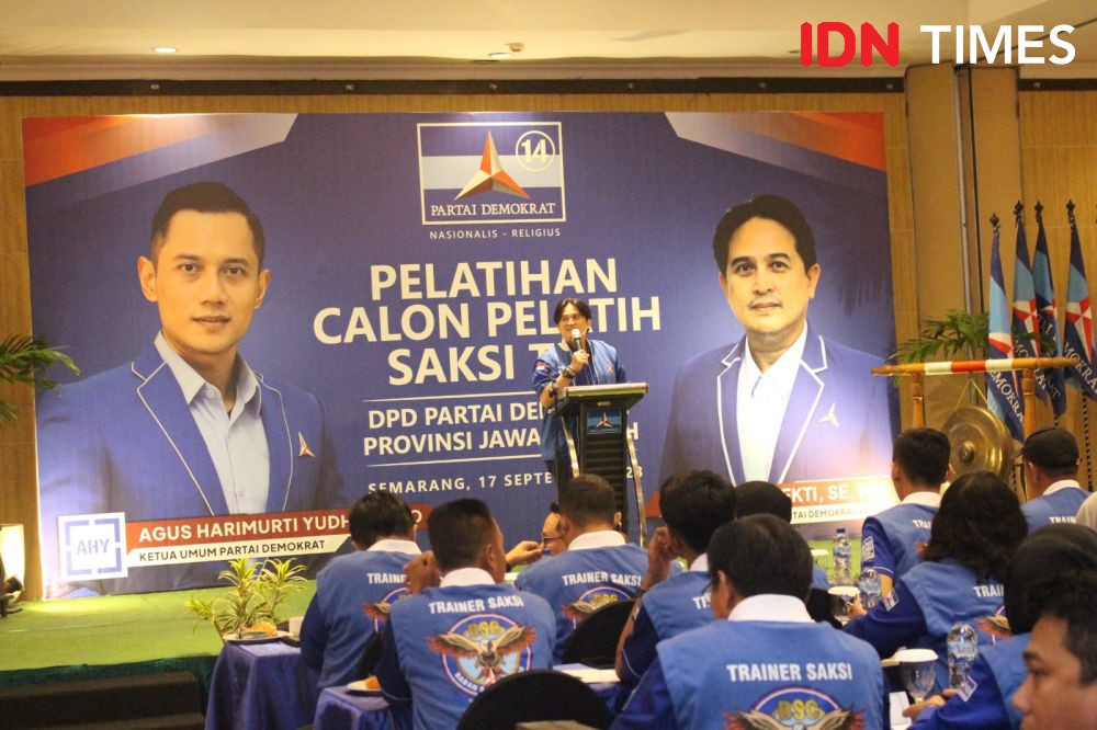 Para Caleg Demokrat Jateng Diminta Pantau Rekapitulasi Suara Pakai Aplikasi Khusus