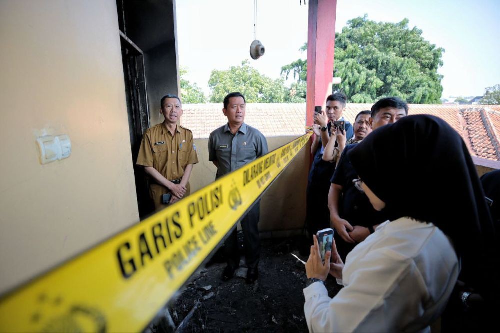 Pemkot Bandung Segera Perbaiki SMPN 25 Bandung Pasca Kebakaran 