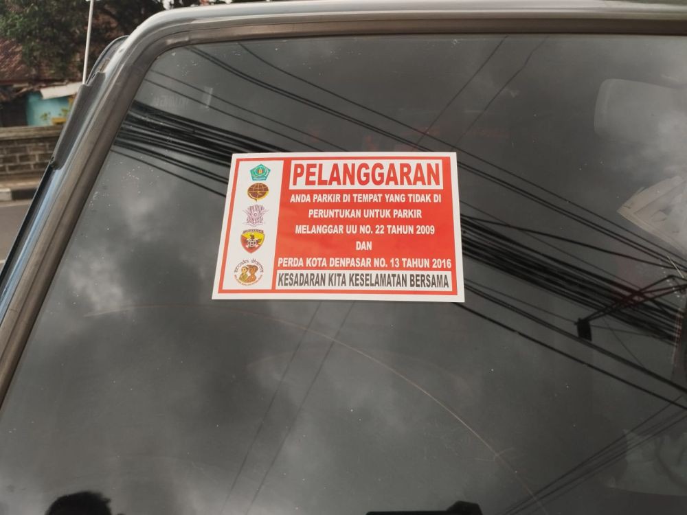 Ban Bisa Digembos Kalau Parkir di Dekat RSUP Prof Ngoerah