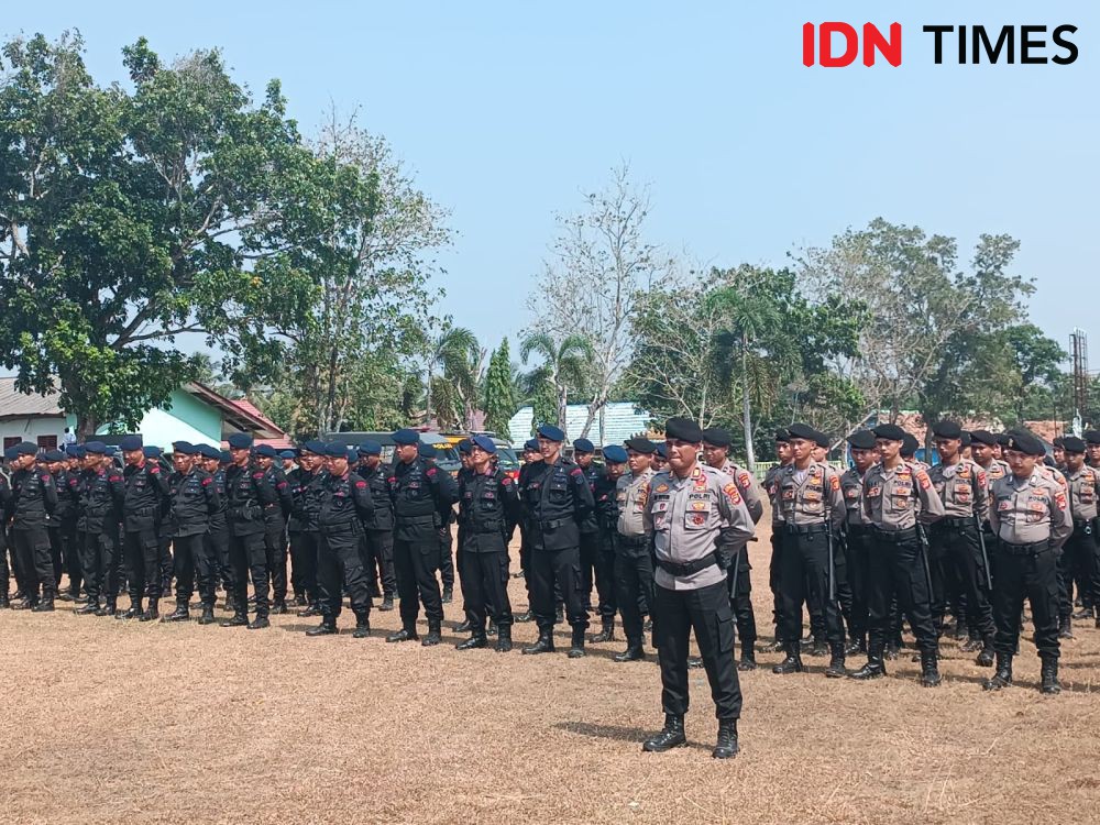 Antisipasi Bentrok, Ratusan Personel Dikerahkan Eksekusi Lahan PT BSA