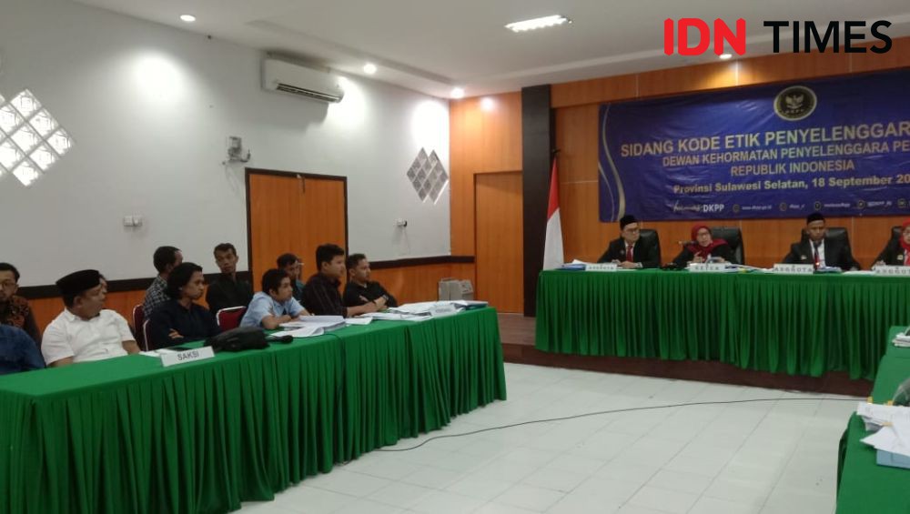 DKPP Periksa KPU Makassar Buntut Pemecatan 8 PPS karena Temui Bacaleg