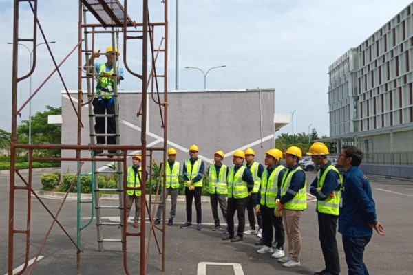 Inalum Beri Pelatihan K3 Ahli Ketinggian untuk Pemuda Sekitar Pabrik