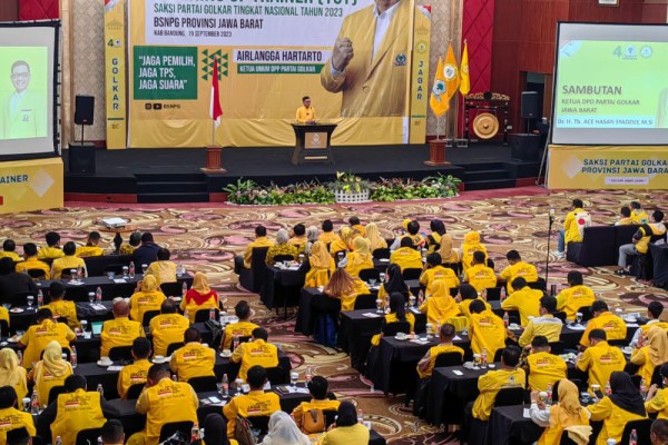 Golkar Jabar Siapkan Komposisi Saksi Pemilu Akan Didominasi Anak Muda