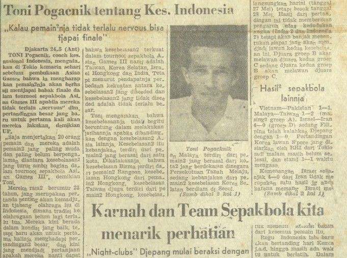 Kisah Maulwi Saelan Antar Timnas Raih Perunggu Asian Games 1958