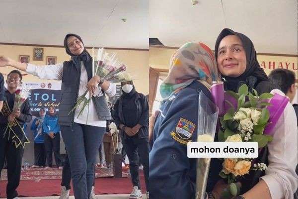 Sonya Fatmala Pamit Hari Terakhir Bupati Hengky Kurniawan