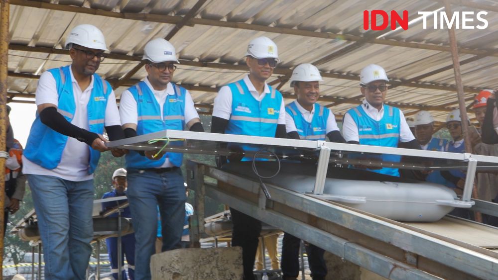 10 Potret PLTS Terapung Cirata, PLTS Terbesar di ASEAN