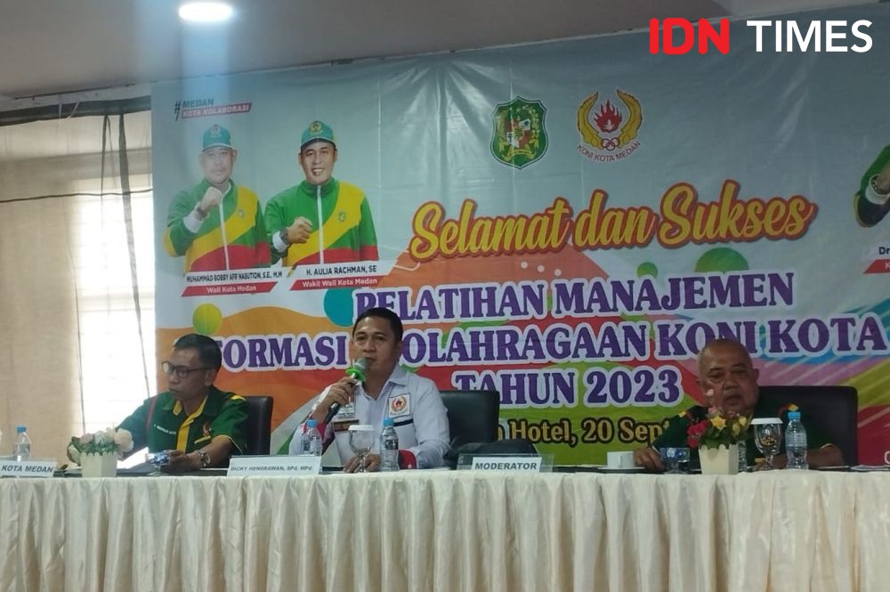 KONI Sumut Minta Pengurus Cabor Tidak Cengeng karena Sarana Prasarana